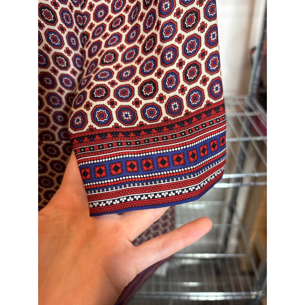 J Crew Collection Women's Jules Scarf Print Shift Dress Sz 2 Silk Old Money - Picture 8 of 11